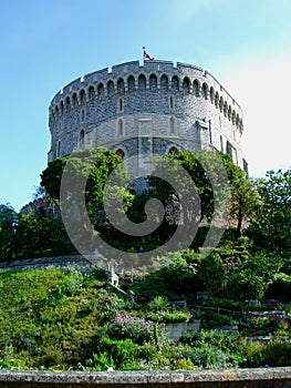 Castle on Hillside Near London