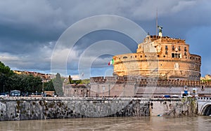 Castle of the Holy Angel Castel Sant`Angelo in Rome