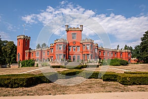 Castle Hradek u Nechanic in Czech republic