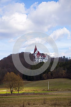 Castle in Hrvatsko Zagorje, Croatia.