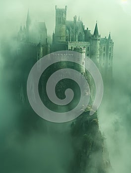 Castle of Illusions: Surrealism in Mist