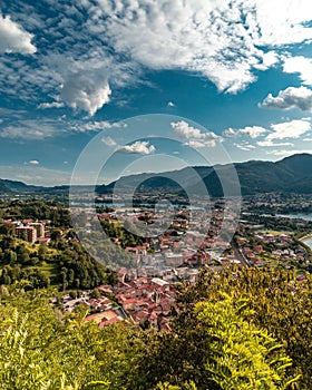 The castle of the Innominato Lombardy Italy