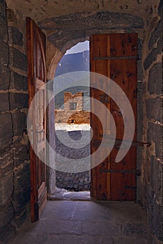 the castle inside the door photo