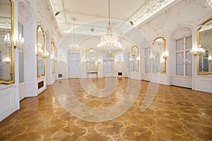 Castle interior, mirror room