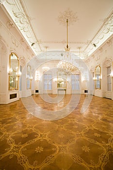 Castle interior, mirror room