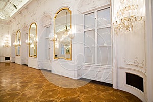 Castle interior, mirror room