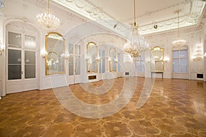 Castle interior, mirror room