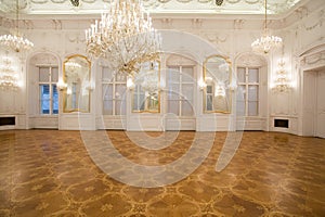 Castle interior, mirror room