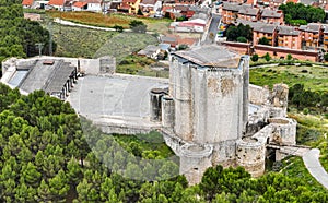 Castle of Iscar in Valladolid