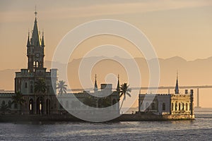 Castle in the Island in Rio de Janeiro