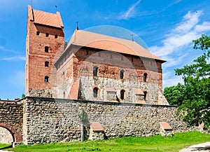 The castle on the island. Trakai