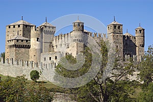 Castle in Italy, Aosta