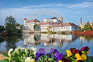 Castle in Jindrichuv Hradec, Czechia