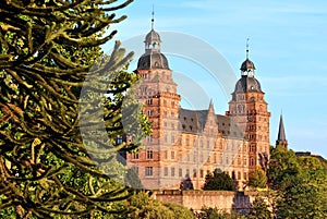 Castle Johannisburg,Aschaffenburg,Germany