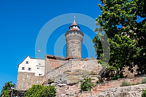 Castle Kaiserburg in NÃÂ¼rnberg Germany photo