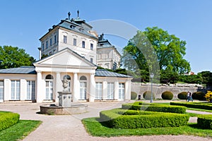 Castle Karlova Koruna  Charles`s Crown, Chlumec nad Cidlinou town, Hradec Kralove region, Czech republic