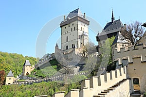 Castle Karlstejn in Czech Republic