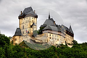 Castle Karlstejn in Czech Republic