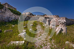 The Castle of the Knights of St. John the baptist, Kos island, Greece.