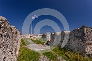 The Castle of the Knights of St. John the baptist, Kos island, Greece.