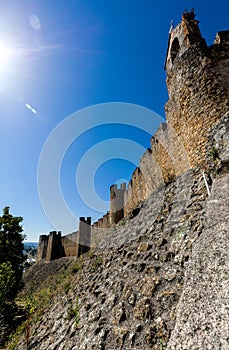 Castle of the Knights Templar in Tomar, Portugal