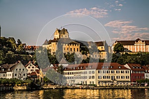 Castle in Konstanz lake photo