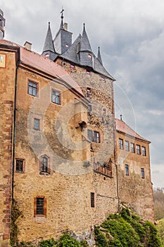 Castle Kriebstein in saxony