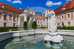 Castle Lamberg Steyr in Upper Austria
