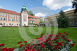 Castle in Lancut. Architecture.