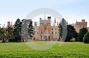 Castle Lednice, Czech republic, Europe