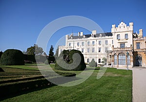 The castle Lednice - South of Moravia - Czech Repu