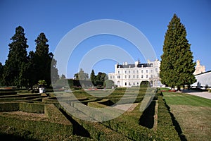 The castle Lednice - South of Moravia - Czech Repu photo