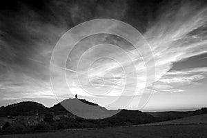 Castle Leuchtenburg before sundown