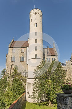 Castle Lichtenstein - Auxiliary building with tower