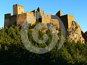 Castle of Loarre , Huesca (Spain) photo