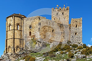 Castle of Loarre, Aragon, Spain photo