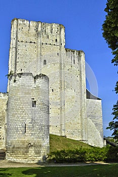 Castle of Loches in Indre et Loire