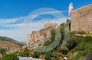 Castle of Lorca, in Lorca, Murcia, Spain photo
