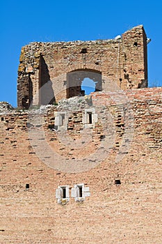 Castle of Lucera. Puglia. Italy.