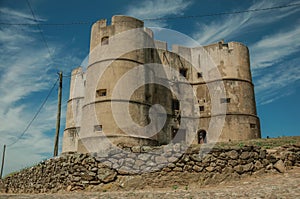 Castle made in the Manueline style at Evoramonte