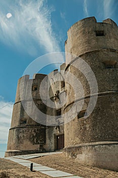 Castle made in the Manueline style at Evoramonte