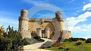 Castle of Manzanares El Real, Madrid