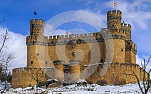 Castle of Manzanares El Real, Madrid