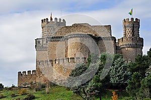 Castle of Manzanares el Real, Madrid, Spain