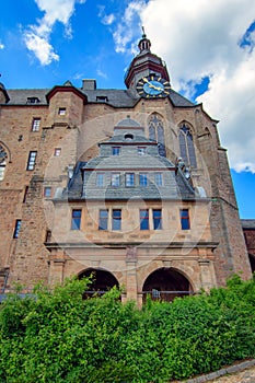 The castle of Marburg, Hessen, Germany.