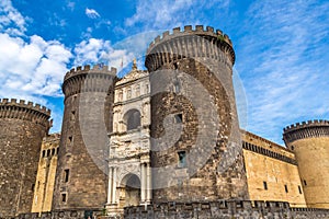 Castle  Maschio Angioino in Naples