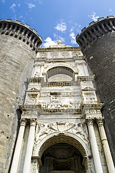 Castle of Maschio Angioino, Naples Italy