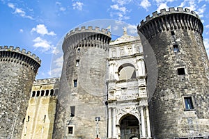 Castle of Maschio Angioino, Naples Italy photo