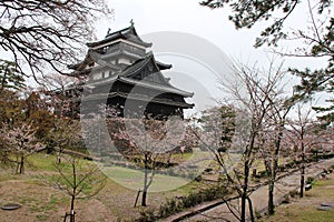 the castle of matsue (japan)