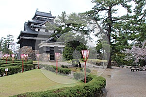 the castle of matsue (japan)